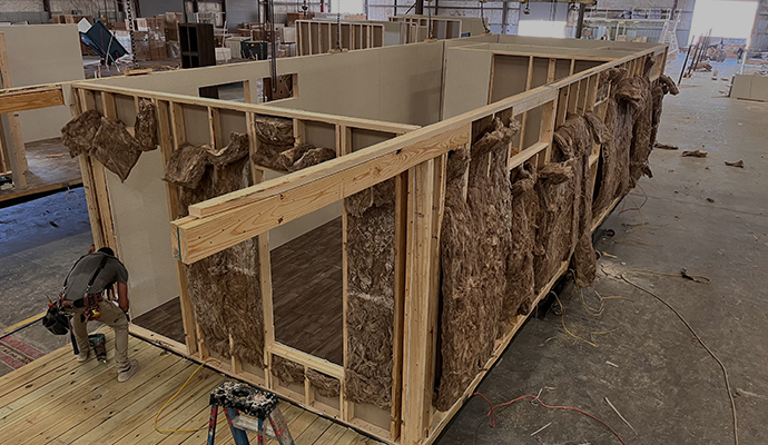 Park Model Being Built