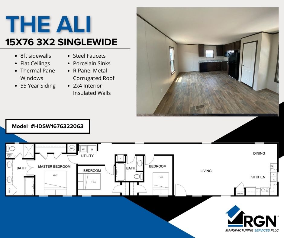 The Jenn mobile home main image.