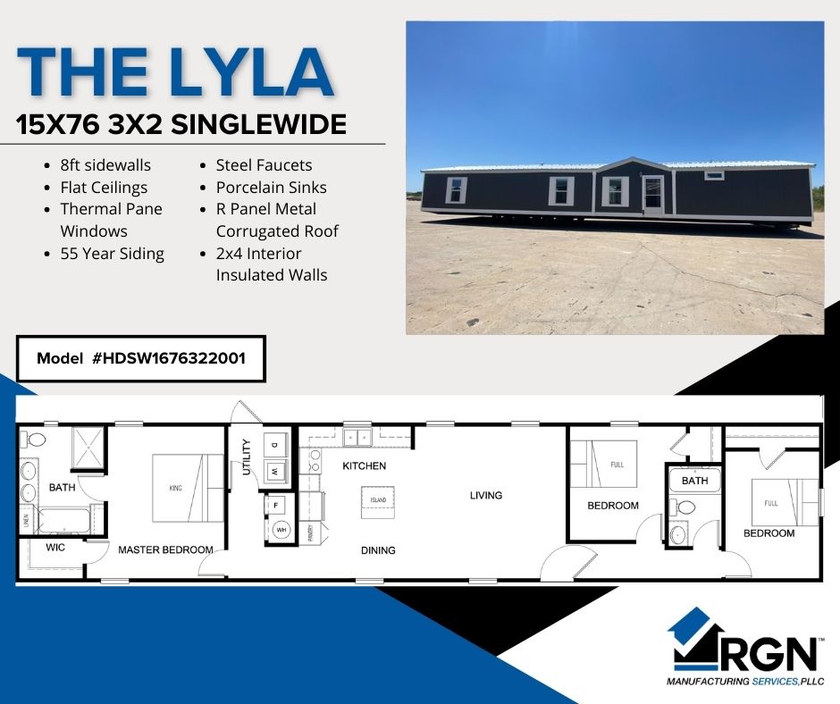 The Jenn mobile home main image.