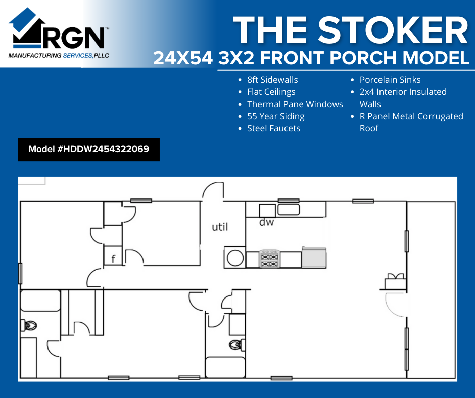 The Jenn mobile home main image.